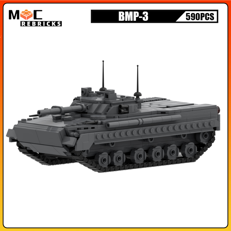 Heavy Equipment Armor - WW II กองทัพทหารอุปกรณ์ BMP-3 Infantry Tank