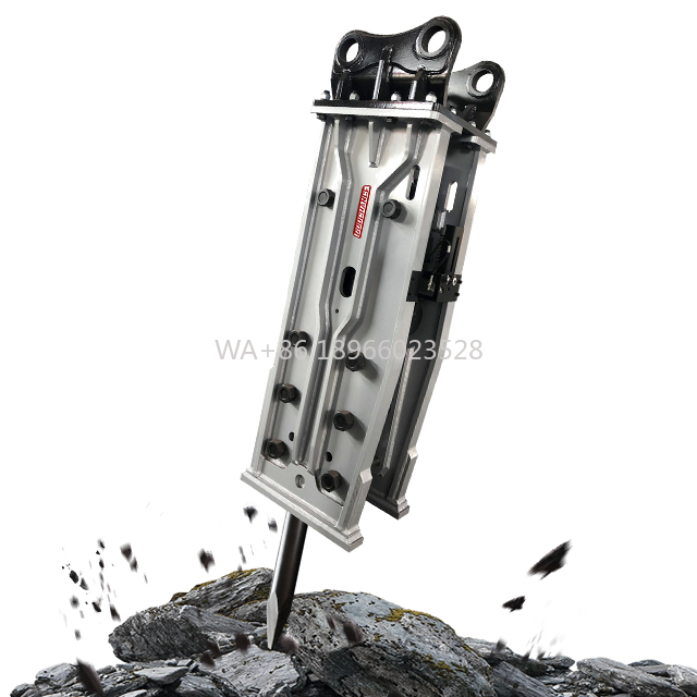 Heavy Equipment Breaker - โรงงานผลิตค้อนไฮดรอลิก HB40G อุปกรณ์หนักสำหรับรถขุด 28-40 ตัน ค้อนตัดคอนกรีต