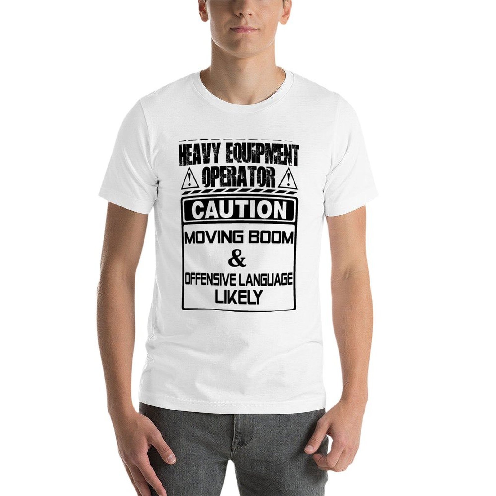 เสื้อยืดลายกราฟิกเวกเตอร์สำหรั - Heavy Equipment Operator Shirts บทวิจารณ์และราคา