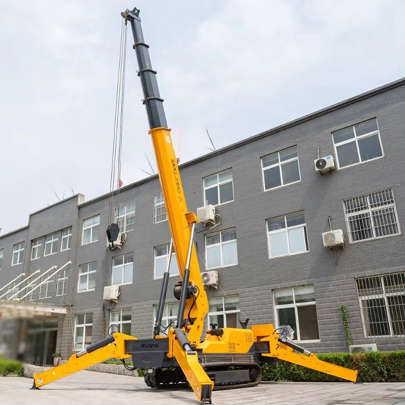 รถเครนขนาดเล็กแบบไฮดรอลิกไฟฟ้า - Heavy Equipment Lift บทวิจารณ์และราคา
