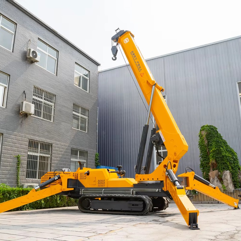 รถเครนขนาดเล็กแบบไฮดรอลิกไฟฟ้า - Heavy Equipment Lift บทวิจารณ์และราคา