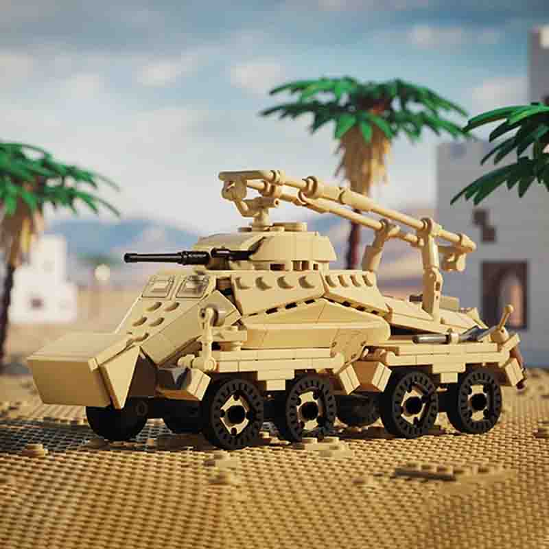 รถหุ้มเกราะหนัก รุ่น MOC ตัวต่ - Heavy Equipment Armor บทวิจารณ์และราคา