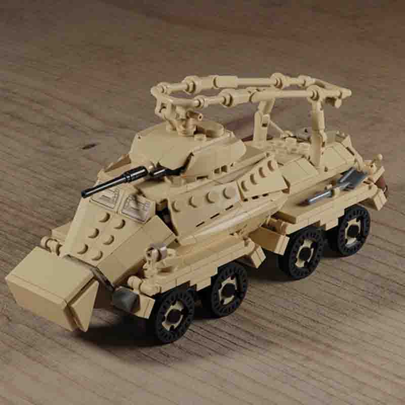 รถหุ้มเกราะหนัก รุ่น MOC ตัวต่ - Heavy Equipment Armor บทวิจารณ์และราคา