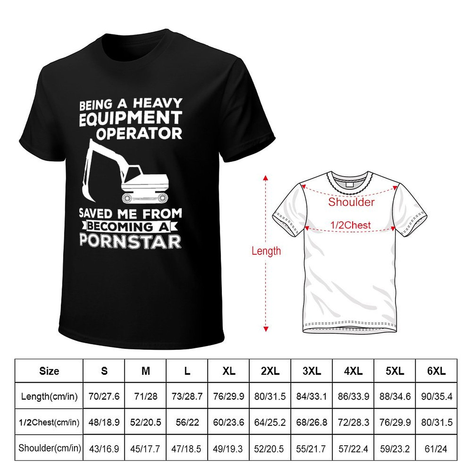 ผู้ควบคุมเครื่องจักรกลหนัก - ร - Heavy Equipment Operator Shirts บทวิจารณ์และราคา