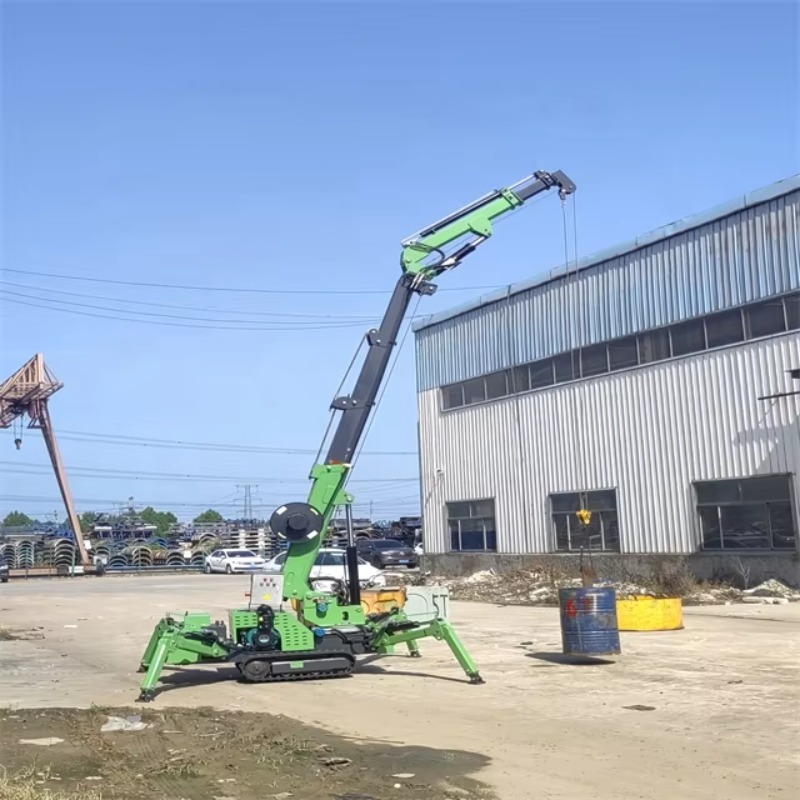 รถเครนขนาดเล็กแบบพับได้ ควบคุม - Heavy Equipment Lift บทวิจารณ์และราคา