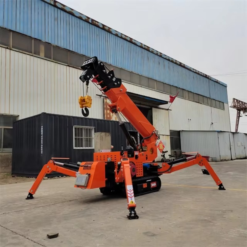 รถเครนขนาดเล็กแบบพับได้ ควบคุม - Heavy Equipment Lift บทวิจารณ์และราคา
