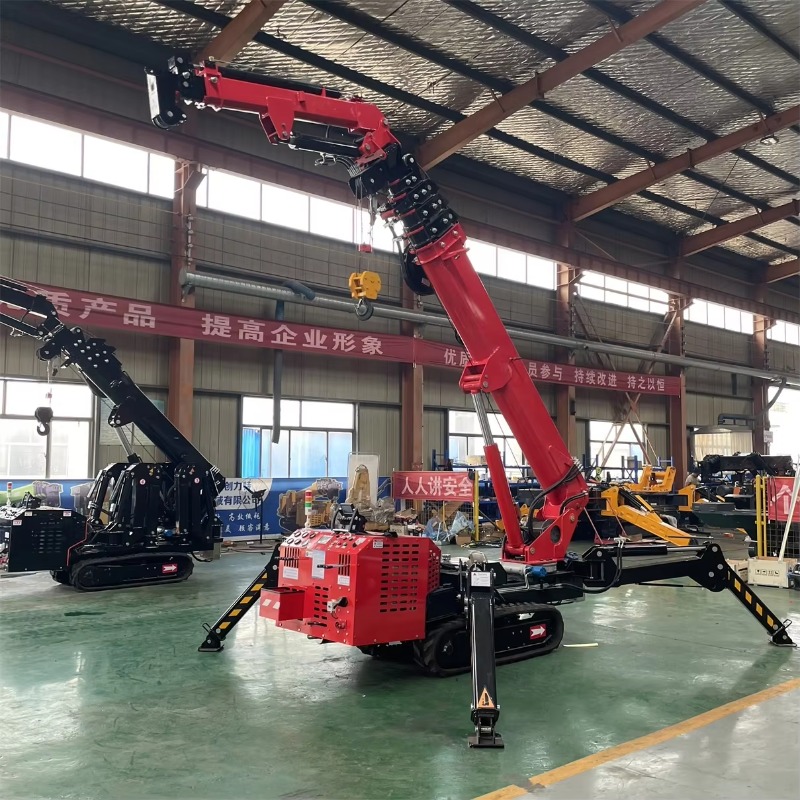 รถเครนขนาดเล็กแบบพับได้ ควบคุม - Heavy Equipment Lift บทวิจารณ์และราคา