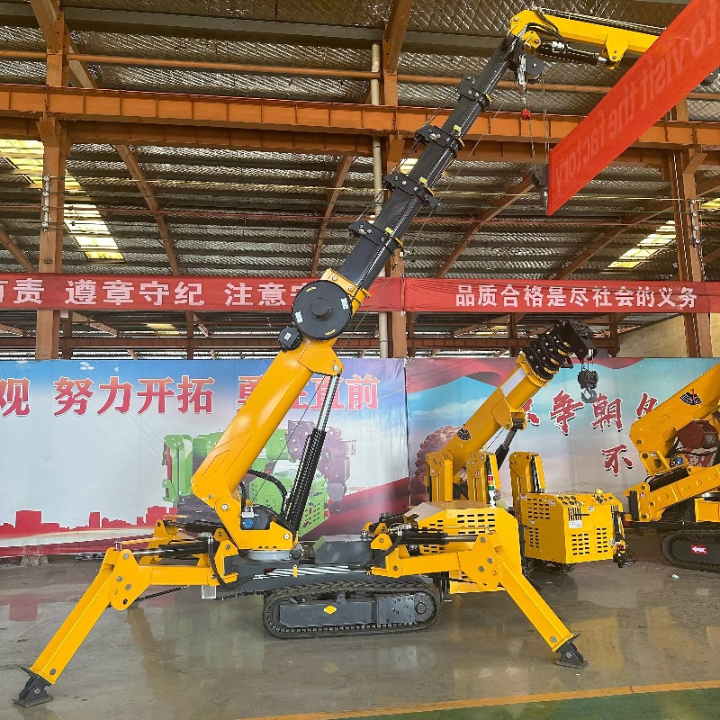 รถเครนขนาดเล็กแบบพับได้ ควบคุม - Heavy Equipment Lift บทวิจารณ์และราคา