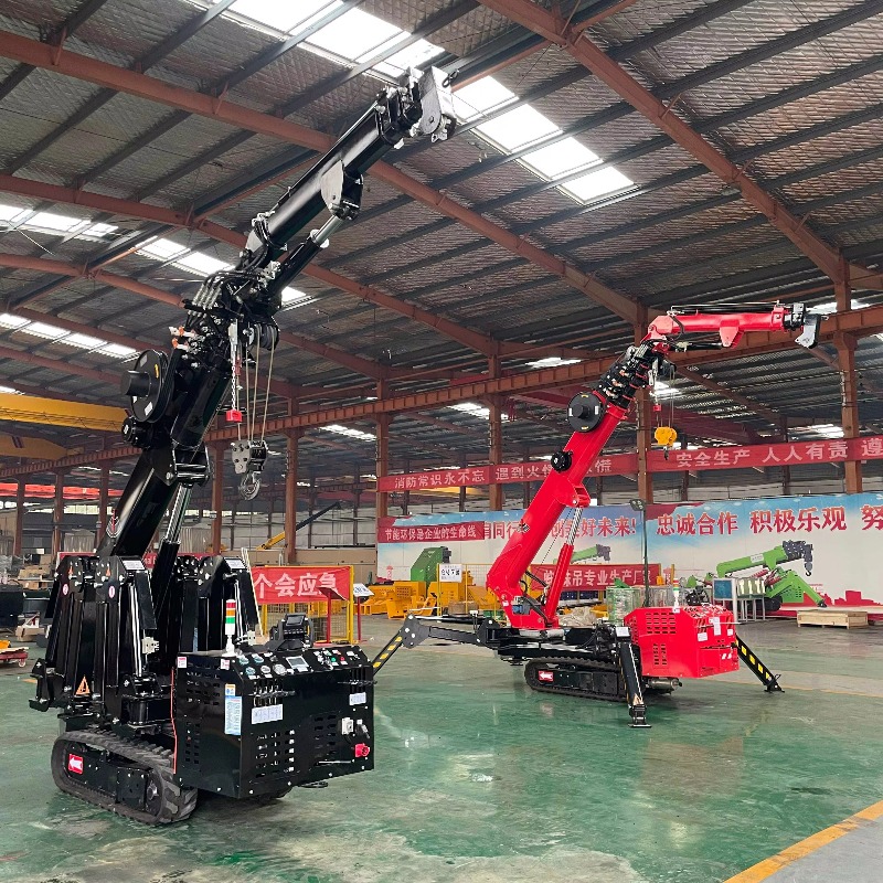 รถเครนขนาดเล็กแบบพับได้ ควบคุม - Heavy Equipment Lift บทวิจารณ์และราคา