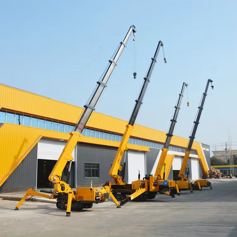 รถเครนไฮดรอลิก 8 ตัน แบบตีนตะข - Heavy Equipment Lift บทวิจารณ์และราคา